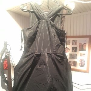 Banana Republic formal halter top dress